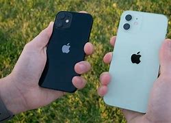 Image result for iPhone 12 Mini Next to iPhone 12