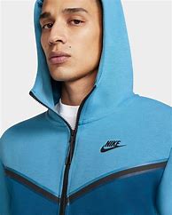 Image result for Nike Tech Hoodie Blue