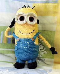 Image result for Free Crochet Pattern for the Purple Minnion