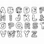 Image result for Swirly Font Alphabet