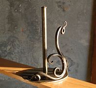 Image result for Hand-Forged Paper Towel Holder