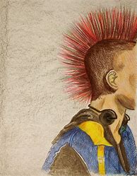 Image result for Punk Line Drawing