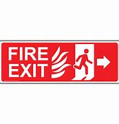 Image result for Emergency Exit Signage