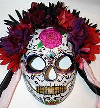 Image result for Dia de los Muertos Masks