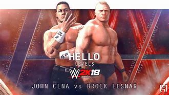 Image result for WWE 2K18 John Cena 06 vs Brock