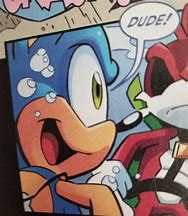 Image result for Sonic Comics Out of Context