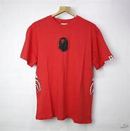 Image result for Red BAPE Tee