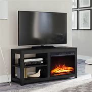 Image result for television stand with fireplaces
