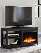 Image result for Big Lots Black and Brass TV Stand