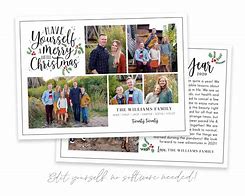 Image result for Year in Review Christmas Card Template