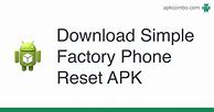 Image result for Android Factory Reset Apk