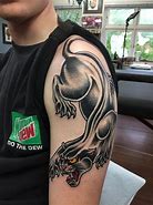 Image result for Vintage Panther Tattoo