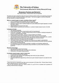 Image result for Research Paper Template Word