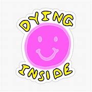 Image result for Dying Meme Sticker