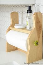 Image result for Farmhouse Utensil and Paper Towel Holder