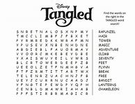 Image result for Colouring Pages Disney Word Search