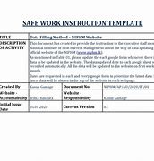 Image result for How to Write a Work Instruction
