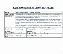 Image result for Instruction Sheet Template