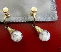 Image result for Floating Opal Earrings Leverback