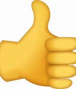 Image result for Thumb Emoji PNG