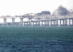 Image result for Crimea Bridge Destroyed