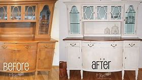 Image result for Before and After Shabby Chic Furniture