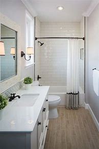 Image result for Small Full Bathroom Makeover