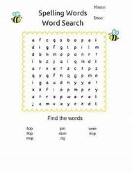 Image result for 2nd Grade Word Search Worksheets