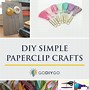 Image result for Paper Clip Crafts