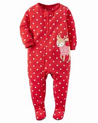 Image result for Carter's Baby Girl Footie Pajamas