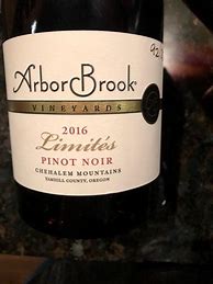 Image result for ArborBrook Pinot Noir Limites