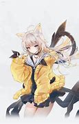 Image result for Yellow Wolf Girl Anime