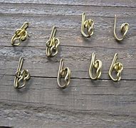 Image result for Brass Curtain Hooks