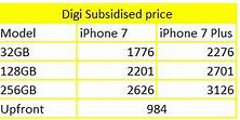 Image result for Digi iPhone Plan Table