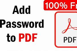 Image result for How to Password Protect a Document PDF in Browser