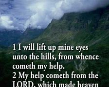 Image result for Psalm 121 King James Version