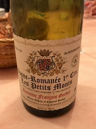 Image result for Dominique Laurent Vosne Romanee Chaumes Serie Rare