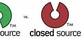 Image result for Open Vs. Closed Source