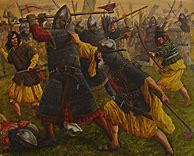 Image result for Irish Medieval Battle Art