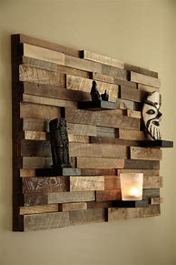 Image result for Reclaimed Wood Wall Art Decor