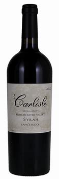 Image result for Carlisle Petite Sirah Dry Creek Valley