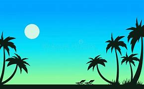 Image result for Beach Theme Silhouette