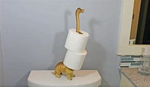 Image result for Dinosaur Paper Towel Holder