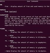 Image result for Linux Command Line Memory Usage