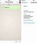 Image result for iPhone Whatsapp Chat Screen