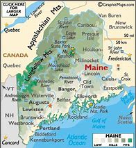 Image result for Rhode Island Maine Map