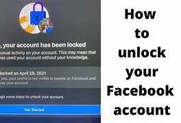 Image result for How to Unlock Facebook Account