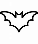 Image result for Bat Outline Single Line