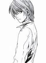 Image result for Death Note Kira Line Art