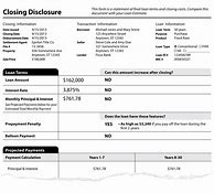 Image result for Closing Disclosure Form